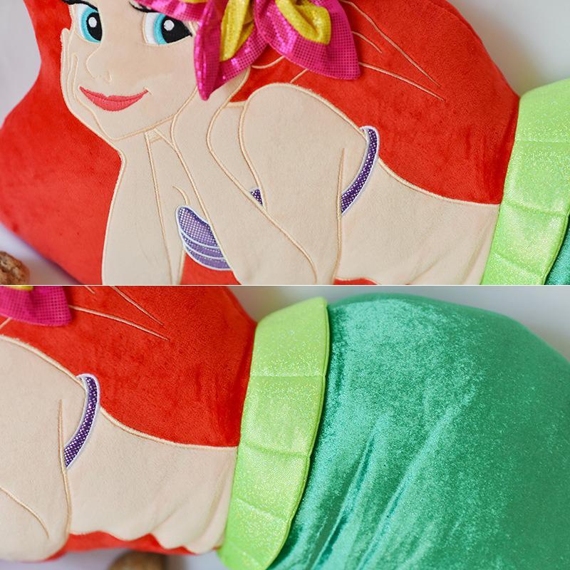 120cm Disney Ariel Princess Doll Plush Toy Mermaid Pillow Cushion Cartoon Animation Doll Children s Day 2 - Ariel Doll
