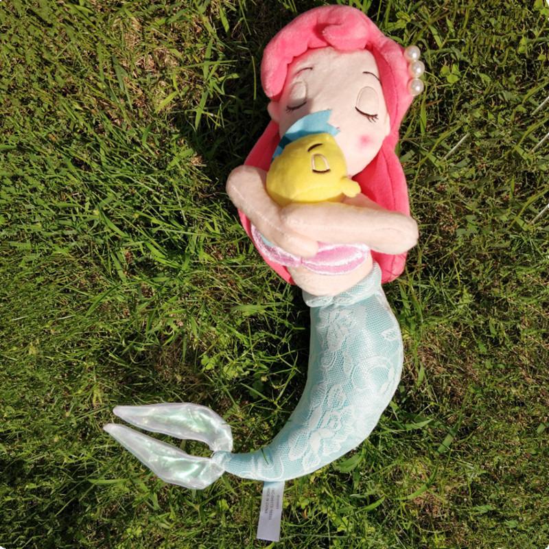 50 120cm Disney Ariel Princess Doll Plush Toy Mermaid Pillow Cushion Cartoon Anime Doll Girl Birthday 3 - Ariel Doll