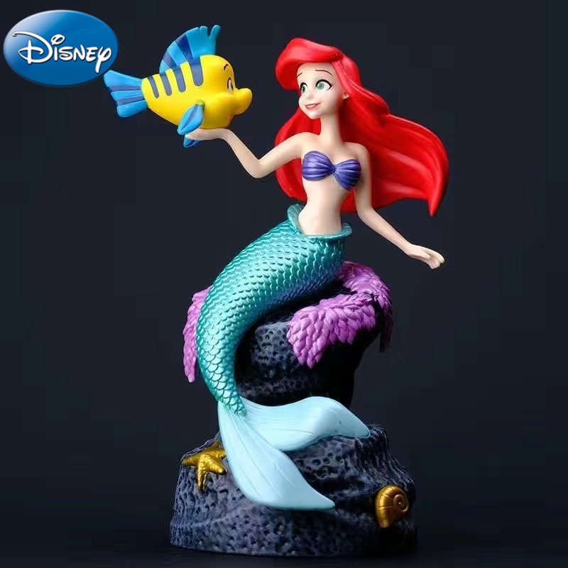 Disney Ariel Princess Action Figure 19cm The Little Mermaid Ariel Figuras Anime Model Toys Dolls Disney 3 - Ariel Doll