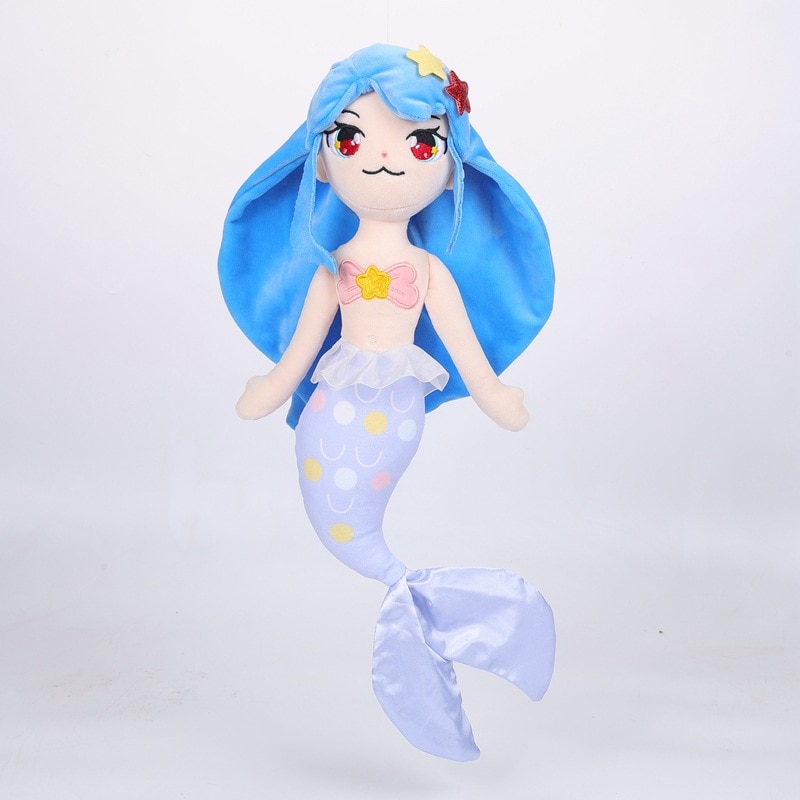 Disney Ariel Soft Plush Dolls The Little Mermaid Anime Movie Figures Home Room Decoration Baby Kids 3 - Ariel Doll