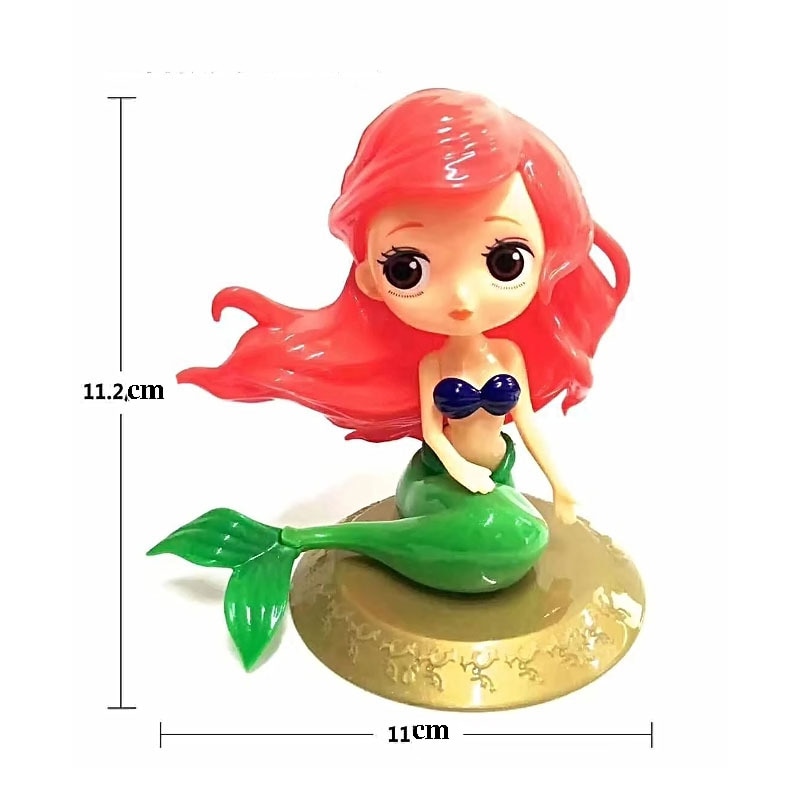 Disney Little Mermaid Ariel Birthday Party Cake Decorations Paper Caketopper Plastic Topper For Girls Baby Shower 1 - Ariel Doll