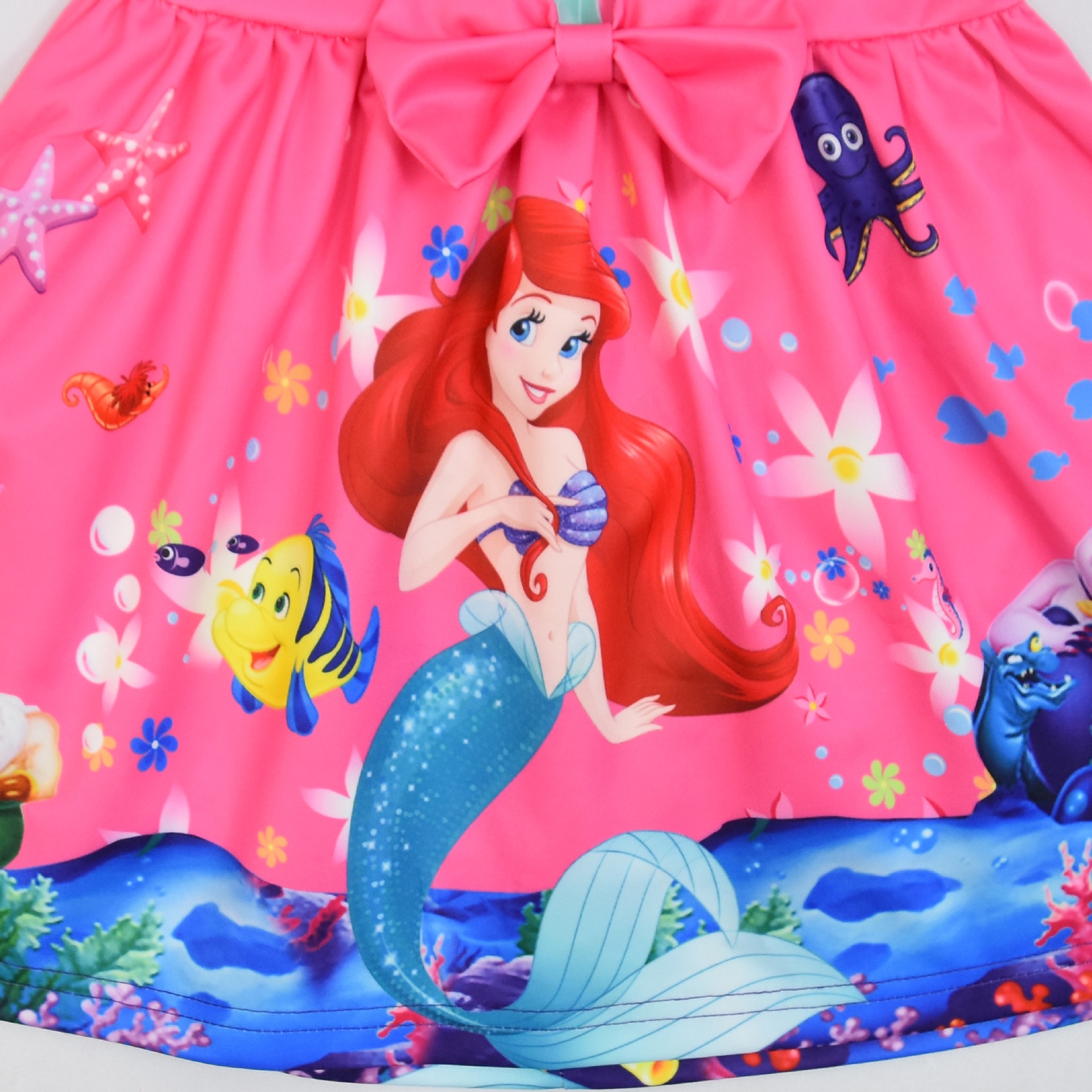 Girls Mermaid Princess Dress Kids Baby Girl Cartoons Casual Ariel Dresses Children Clothes 2 10 Years 5 - Ariel Doll