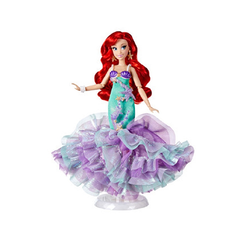 Hasbro Disney Princess Dolls Mermaid Beauty Ariel Sparkle Fashion Collection Action Figure Children Girls Play House 3 - Ariel Doll