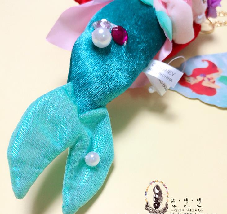 New Original Disney The Little Mermaid Ariel Princess Plush Toy Doll 23cm Kawaii Kid Gift 2 - Ariel Doll